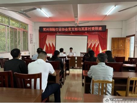 贺州保险行业协会 党建引领聚合力，普惠金融促发展